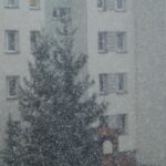 31.03.2020 Wiosenny śnieg w województwie świętokrzyskim. Zdjęcia słuchaczy / Robert Lubczyński