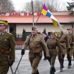 01.03.2020. Dobromierz. Zasadzenie katyńskiego Dębu Pamięci dla uhonorowania pamięci majora Stanisława Kuczyńskiego - Iskander  Beja / Ewa Pociejowska-Gawęda / Radio Kielce