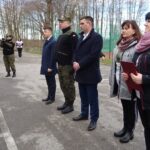 01.03.2020. Dobromierz. Zasadzenie katyńskiego Dębu Pamięci dla uhonorowania pamięci majora Stanisława Kuczyńskiego - Iskander  Beja / Ewa Pociejowska-Gawęda / Radio Kielce