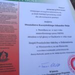 01.03.2020. Dobromierz. Zasadzenie katyńskiego Dębu Pamięci dla uhonorowania pamięci majora Stanisława Kuczyńskiego - Iskander  Beja / Ewa Pociejowska-Gawęda / Radio Kielce