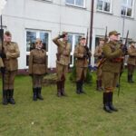 01.03.2020. Dobromierz. Zasadzenie katyńskiego Dębu Pamięci dla uhonorowania pamięci majora Stanisława Kuczyńskiego - Iskander  Beja / Ewa Pociejowska-Gawęda / Radio Kielce