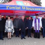 01.03.2020. Włoszczowa. Odsłonięcie tablicy pamiątkowej poświęconej mieszkańcom poległym w walkach o niepodległość oraz pomordowanym i więzionym w okresie stalinowskiego terroru w latach 1945-1956 / Ewa Pociejowska-Gawęda / Radio Kielce