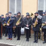 01.03.2020. Włoszczowa. Odsłonięcie tablicy pamiątkowej poświęconej mieszkańcom poległym w walkach o niepodległość oraz pomordowanym i więzionym w okresie stalinowskiego terroru w latach 1945-1956 / Ewa Pociejowska-Gawęda / Radio Kielce