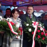 01.03.2020. Włoszczowa. Odsłonięcie tablicy pamiątkowej poświęconej mieszkańcom poległym w walkach o niepodległość oraz pomordowanym i więzionym w okresie stalinowskiego terroru w latach 1945-1956 / Ewa Pociejowska-Gawęda / Radio Kielce