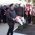 01.03.2020. Włoszczowa. Odsłonięcie tablicy pamiątkowej poświęconej mieszkańcom poległym w walkach o niepodległość oraz pomordowanym i więzionym w okresie stalinowskiego terroru w latach 1945-1956 / Ewa Pociejowska-Gawęda / Radio Kielce