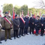 01.03.2020. Włoszczowa. Odsłonięcie tablicy pamiątkowej poświęconej mieszkańcom poległym w walkach o niepodległość oraz pomordowanym i więzionym w okresie stalinowskiego terroru w latach 1945-1956 / Ewa Pociejowska-Gawęda / Radio Kielce