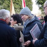 01.03.2020. Włoszczowa. Odsłonięcie tablicy pamiątkowej poświęconej mieszkańcom poległym w walkach o niepodległość oraz pomordowanym i więzionym w okresie stalinowskiego terroru w latach 1945-1956 / Ewa Pociejowska-Gawęda / Radio Kielce