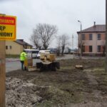 05.03.2020 Jędrzejów. Budowa Centrum Odpraw Pasażerów / Ewa Pociejowska-Gawęda / Radio Kielce