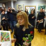 06.03.2020. Jędrzejów. Wernisaż wystawy „Kobiecualność” w Centrum Kultury w Jędrzejowie / Ewa Pociejowska-Gaeda / Radio Kielce