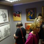 06.03.2020. Jędrzejów. Wernisaż wystawy „Kobiecualność” w Centrum Kultury w Jędrzejowie / Ewa Pociejowska-Gaeda / Radio Kielce