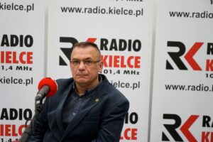 01.03.2020 Kielce. Studio Polityczne Radia Kielce. Wojciech Zapała – Konfederacja / Karol Żak / Radio Kielce