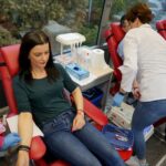 02.03.2020. Kielce. Pracownicy urzędu marszałkowskiego oddali krew / Piotr Kwaśniewski / Radio Kielce