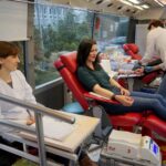 02.03.2020. Kielce. Pracownicy urzędu marszałkowskiego oddali krew / Piotr Kwaśniewski / Radio Kielce