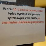 10.03.2020. Kielce. Utrudnienia w Starostwie Powiatowym w Kielcach w związku z wymianą komputerów systemowych / Piotr Kwaśniewski / Radio Kielce