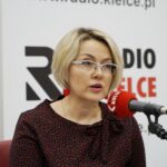 15.03.2020. Kielce. Studio Polityczne Radia Kielce. Na zdjęciu: Aneta Szczęsna - Konfederacja Wolność i Niepodległość / Kamil Król / Radio Kielce