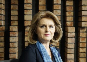 17.03.2020. Kielce. Małgorzata Kiebzak, dyrektor świętokrzyskiego oddziału Narodowego Funduszu Zdrowia / Kamil Król / Radio Kielce