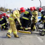 26.03.2020. Kielce. Kolizja na skrzyżowaniu ulic Warszawskiej i Orkana / Piotr Kwaśniewski / Radio Kielce