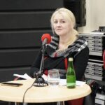 29.03.2020. Studio Polityczne Radia Kielce. Na zdjęciu Małgorzata Marenin - Nowa Lewica / Robert Felczak / Radio Kielce