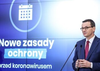 24.03.2020. Warszawa. Na zdjęciu: premier Mateusz Morawiecki / Kancelaria Premiera/Twitter