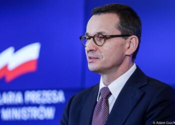 20.03.2020 Warszawa. Na zdjęciu: premier Mateusz Morawiecki / Adam Guz / KPRM