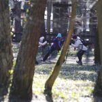 15.03.2020. Kielce. Stadion leśny. Kielczanie na spacerze / Jarosław Kubalski / Radio Kielce