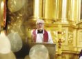 16.03.2020. Kielce. Bazylika katedralna. Rekolekcje wielkopostne. Na zdjęciu: ks. Dariusz Gącik - wikariusz generalny diecezji kieleckiej / Jarosław Kubalski / Radio Kielce