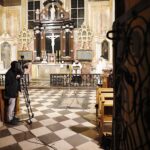 25.03.2020. Święty Krzyż. Msza święta w intencji Ojczyzny, mieszkańców oraz o ustanie pandemii / Jarosław Kubalski / Radio Kielce