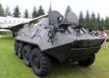Muzeum Orła Białego wzbogaciło się o transporter opancerzony BTR-60. / Krzysztof Żołądek / Radio Kielce