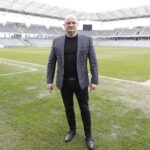 06.03.2020. Kielce. Maciej Bartoszek, trener Korony Kielce / Jarosław Kubalski / Radio Kielce