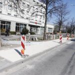 25.03.2020. Kielce. Budowa nowego przystanku przy alei IX Wieków Kielc / Jarosław Kubalski / Radio Kielce