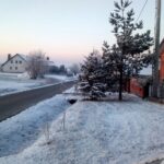 01.04.2020 Wiosenny śnieg w województwie świętokrzyskim. Zdjęcia słuchaczy / Marcin Grzesik