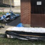 30.03.2020 Kielce. Nieodebrane odpady / Robert Felczak / Radio Kielce