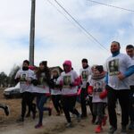 01.03.2020. Wólka Bosowska. Bieg Pamięci Żołnierzy Wyklętych / Marta Gajda / Radio Kielce