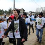 01.03.2020. Wólka Bosowska. Bieg Pamięci Żołnierzy Wyklętych / Marta Gajda / Radio Kielce