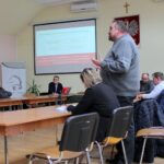 03.03.2020. Michałów. Spotkanie mieszkańców z przedstawicielami inwestora, który chce wybudować biogazownię / Marta Gajda / Radio Kielce