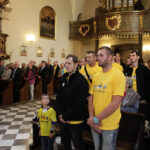 Powitanie drużyny Vive Targi Kielce, trzeciej drużyny Europy, po powrocie z Final4 w Kolonii / Wojciech Habdas