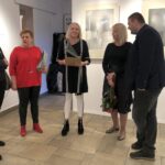 01.03.2020. Sandomierz. "Oswajanie światła” - wystawa rysunków Magdaleny Stokłosy / Grażyna-Szlęzak-Wójcik / Radio Kielce