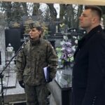 01.03.2020 Sandomierz. Obchody Narodowego Dnia Pamięci Żołnierzy Wyklętych. Na zdjęciu burmistrz Marcin Marzec (z prawej) / Grażyna Szlęzak-Wójcik / Radio Kielce