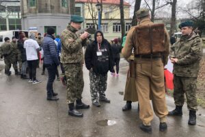 01.03.2020. Sandomierz. Bieg Tropem Wilczym / Grażyna-Szlęzak-Wójcik / Radio Kielce