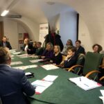 02.03.2020 Sandomierz. Spotkanie w sprawie zagrożenia koronawirusem / Grażyna Szlęzak-Wójcik / Radio Kielce