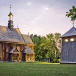 13.03.2020. Tokarnia. Park Etnograficzny. Kościół z Rogowa / Mariusz Łężniak