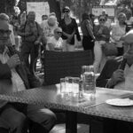 Artur Jaroń, dyrektor Zespołu Państwowych Szkół Muzycznych w Kielcach, dyrektor artystyczny Międzynarodowego Festiwalu Muzycznego imienia Krystyny Jamroz w Busku-Zdroju oraz Krzysztof Penderecki / Dorota Klusek / Radio Kielce