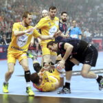 28.05.2016. Półfinał Ligi Mistrzów: Vive Tauron Kielce - PSG. Pierwsza połowa meczu / Jarosław Kubalski / Radio Kielce