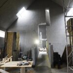 25.02.2020 Michniów. Mauzoleum Martyrologii Wsi Polskich. Budowa / Jarosław Kubalski / Radio Kielce