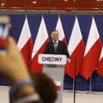 04.03.2020 Chęciny. Prezydent Andrzej Duda spotkał się z mieszkańcami / Jarosław Kubalski / Radio Kielce