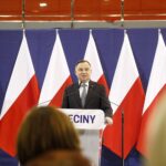 04.03.2020 Chęciny. Prezydent Andrzej Duda spotkał się z mieszkańcami / Jarosław Kubalski / Radio Kielce
