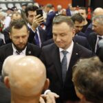 04.03.2020 Chęciny. Prezydent Andrzej Duda spotkał się z mieszkańcami / Jarosław Kubalski / Radio Kielce
