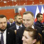 04.03.2020 Chęciny. Prezydent Andrzej Duda spotkał się z mieszkańcami / Jarosław Kubalski / Radio Kielce