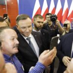 04.03.2020 Chęciny. Prezydent Andrzej Duda spotkał się z mieszkańcami / Jarosław Kubalski / Radio Kielce