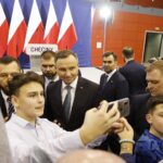 04.03.2020 Chęciny. Prezydent Andrzej Duda spotkał się z mieszkańcami / Jarosław Kubalski / Radio Kielce